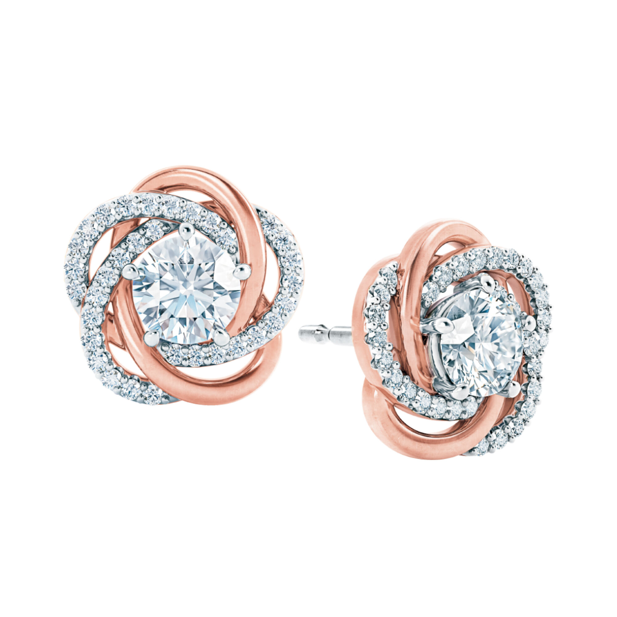 Perfectly Paired Love Knot Pendant with FREE Matching Earrings 10916 0010 c earring