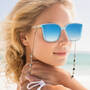 “Catch the Wave” Sunglasses with Three FREE Necklace Chains, Catch the Wave Sunglasses with Three FREE Necklace Chains 12468 0018 m model