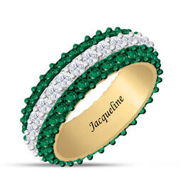 Birthstone Beauty Eternity Ring 6911 0021 e may