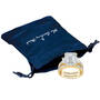 Then, Now & Forever Bridal Set, Personalized Then Now Forever Ring Set 10304 0010 g gift pouch