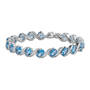 Blue Wave Nano Topaz Diamond Bracelet 6912 0012 a main