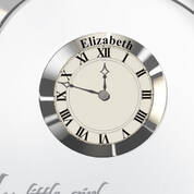 My Daughter Forever Personalized Crystal Desk Clock 4257 0085 b closeup