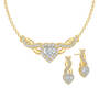 From My Heart to Yours Necklace with Free Matching Earrings 10558 0013 a main