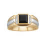 The Maverick 10kt Gold Onyx Ring 11691 0027 b front