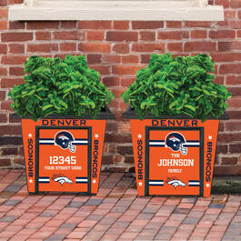 The NFL Personalized Planters 1929 0048 b broncos