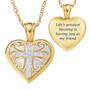 My Blessed Friend Diamond Cross Pendant 6227 001 2 1