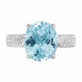 The Celestial Splendor Topaz  Diamond Ring 2949 001 8 3