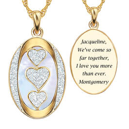 I Love You Personalized Diamond Pendant 5238 0201 a main
