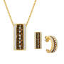 Mocha Desire Pendant Earring Set 6730 0012 a main