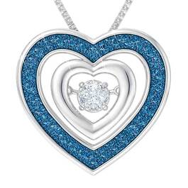 Dancing Heart Diamond Pendant 5432 001 5 1