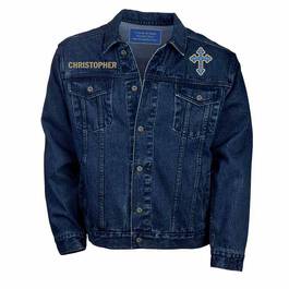 Mens Cross Denim Jacket 4969 001 9 2