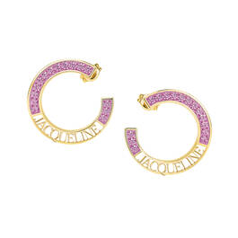 Custom Birthstone Hoops 11963 0010 j october