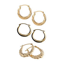 The Essential Gold Earring Set 6315 001 5 1