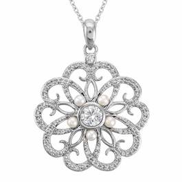 Fabulously Floral Pendant  Earring Set 6357 001 4 2