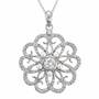 Fabulously Floral Pendant & Earring Set, Fabulously Floral Pendant Earring Set 6357 001 4 2