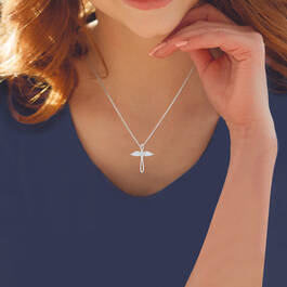 An Angel for My Daughter Cross Pendant 10018 0017 m model