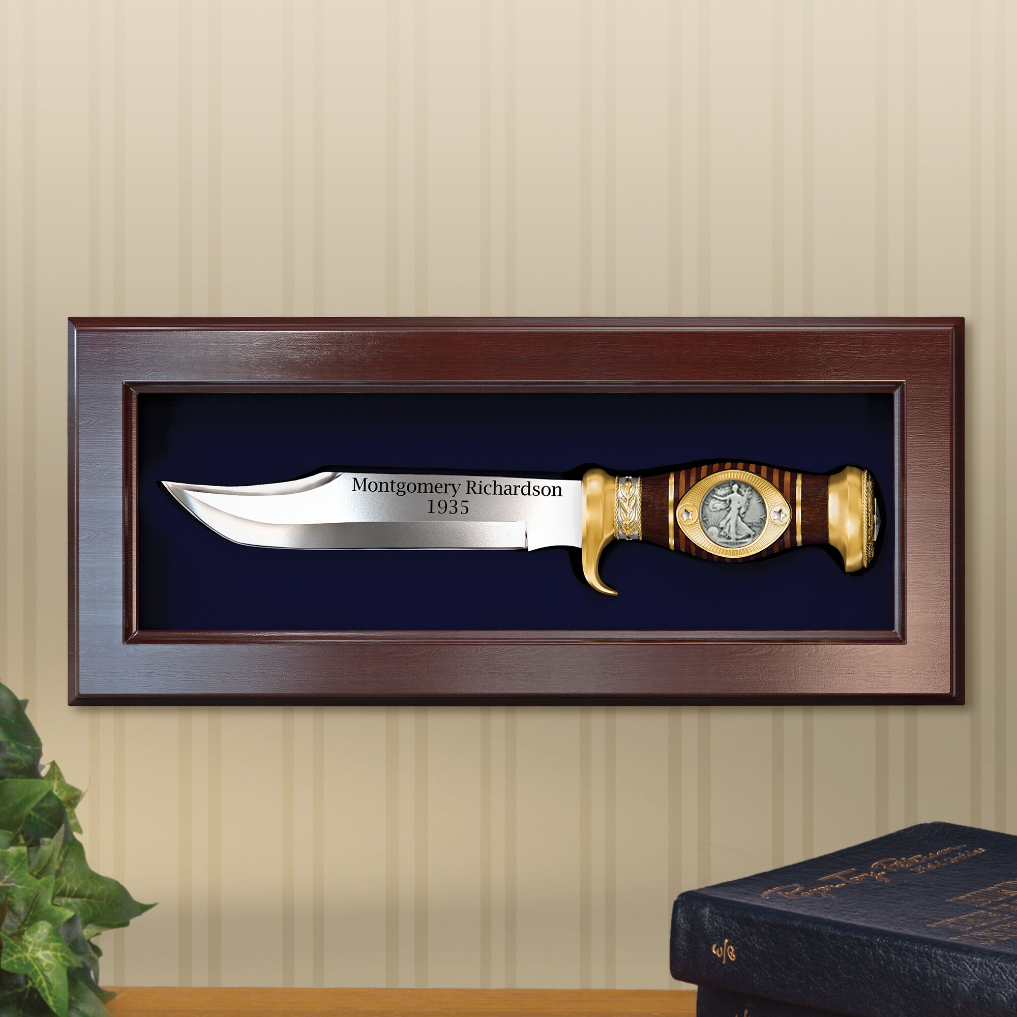 Birth Year Personalized Bowie Knife 10845 0016 m room