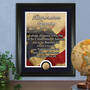 American Flag Framed Commemorative, American Flag Pledge of Allegiance Personalized Print 1532 0062 m room