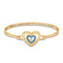 Daughter Birthstone and Diamond Bangle 1821 0021 l 12 December
