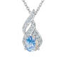 Genuine Birthstone Diamond Pendant 11573 0012 f june