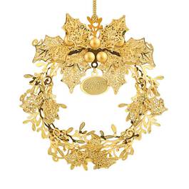 The 2017 Gold Christmas Ornament Collection 5350 001 3 7