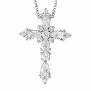 Dazzling Devotion Diamonisse Cross Pendant 4980 005 5 1