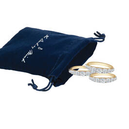 The Sparkle and Brilliance Diamonisse Ring Set 6419 0036 g gift pouch