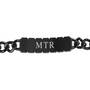 The Personalized Black Steel Bracelet, The Personalized Black Steel Mens Set 12261 0041 b inside