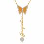 Personalized Birthstone Butterfly Necklace 6727 001 7 11