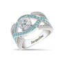 Birthstone Statement Ring 11181 0016 c march