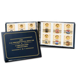 The U.S. Presidential Dollar and Campaign Pin Collection 10038 0013 e album