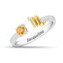 Birthstone & Diamond Zodiac Ring 11999 0018 k november