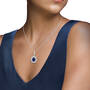 Sapphire Diamond Statement Pendant 11858 0018 m model