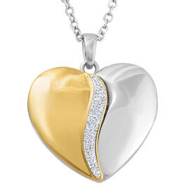 The Heart of Our Family Diamond Pendant 10838 0015 b front