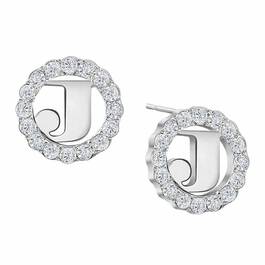 Personalized Sterling Silver Earring Set 6554 001 5 4