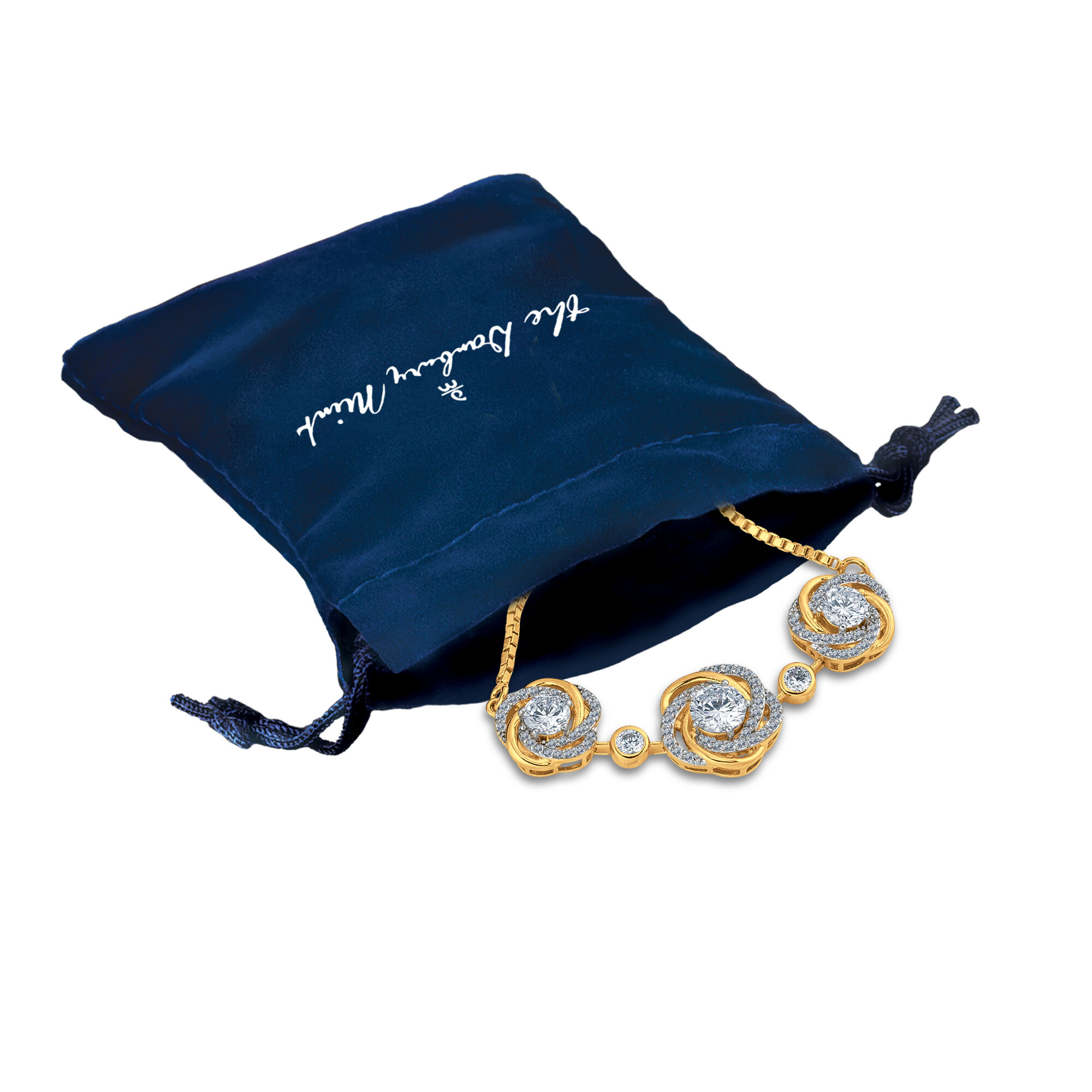 I Love You Necklace and Earrings 6720 0022 g gift pouch