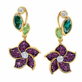 Violets in Bloom Crystal Necklace 2920 001 1 3