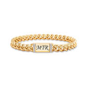 I Love You Diamond Monogram Bracelet 11014 0050 a main