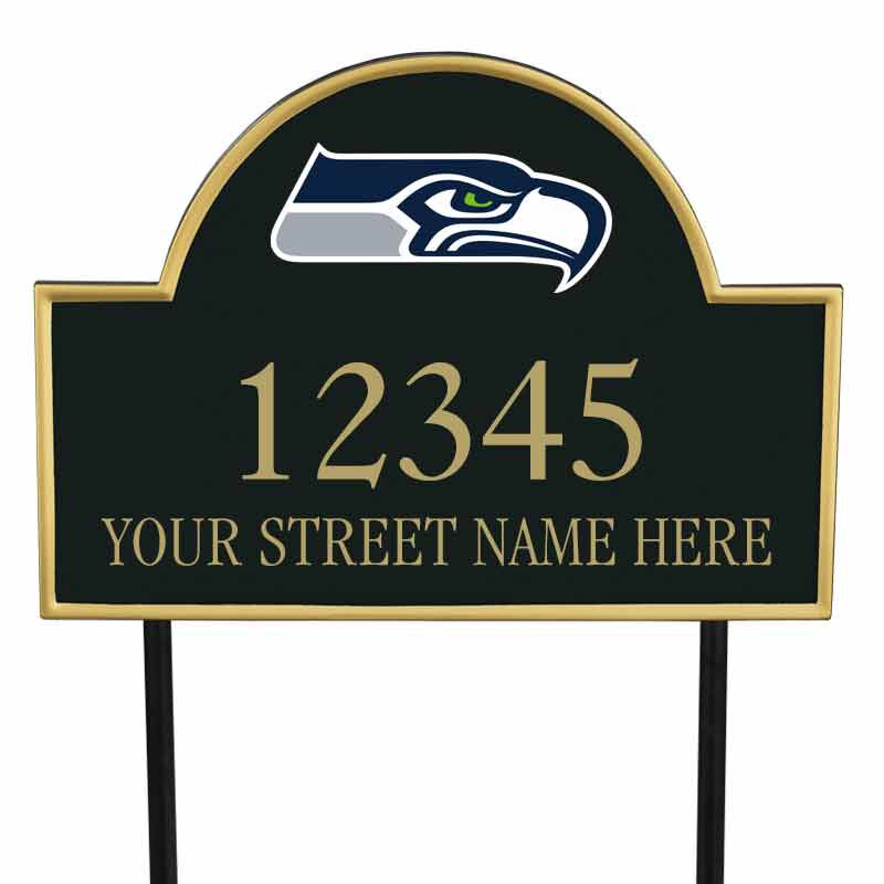 The NFL Personalized Address Plaque 5463 0355 z seahawks