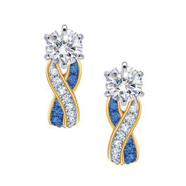 Birthstone Swirl Earrings 6503 0033 i september