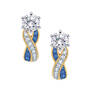 Birthstone Swirl Earrings, Birthstone Swirl Earrings 6503 0033 i september