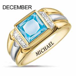 Birthstone Executive Ring 5434 001 3 13