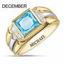 Birthstone Executive Ring 5434 001 3 13