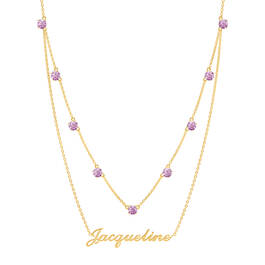 The Birthstone Layered Necklace 6788 001 3 10