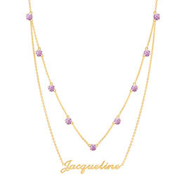 The Birthstone Layered Necklace 6788 001 3 10