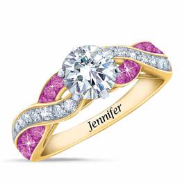 Birthstone Swirl Personalized Ring 5361 001 0 10