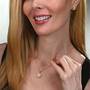 Perfectly Paired Love Knot Earrings 4922 0015 z model