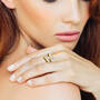 Mocha Swirl Diamonisse Statement Ring 10188 0011 m model