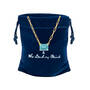 Pretty Petite Blue Topaz Necklace 11599 0053 g gift pouch