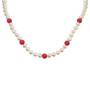 Bedazzled with Birthstones Pearl Necklace 5106 001 0 7